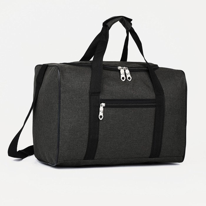 Сумка дорожная на молнии, наружный карман, длинный ремень, цвет хаки Сумка дорожная на молнии, наружный карман, длинный ремень, цвет хаки