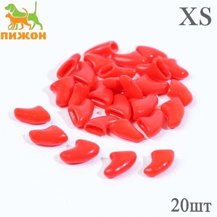 Когти накладные Когти накладные "Антицарапки", размер XS, красные