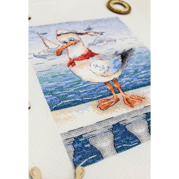 Набор для вышивания «Отважный матрос» 20 × 16 см Набор для вышивания «Отважный матрос» 20 × 16 см