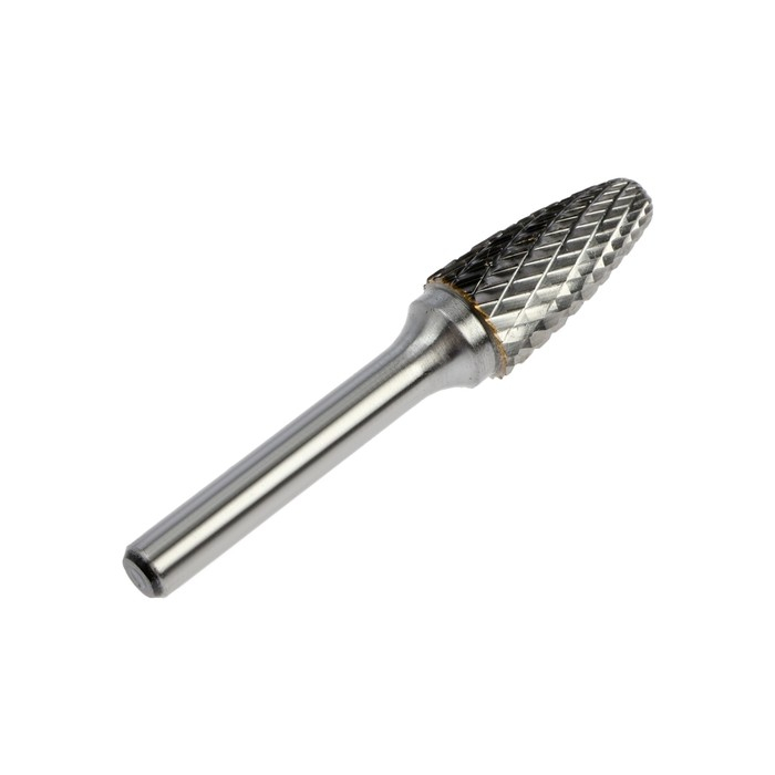 Борфреза ТУНДРА тип F параболическая, 12 x 20 мм, хвостовик 6 мм Борфреза ТУНДРА тип F параболическая, 12 x 20 мм, хвостовик 6 мм