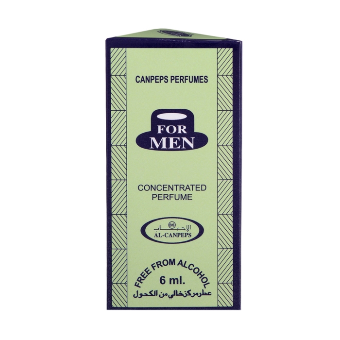 Духи масляные мужские For Men, 6 мл Духи масляные мужские For Men, 6 мл