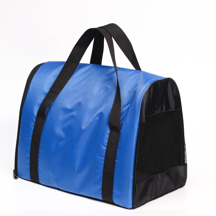 Сумка - переноска для животных  Сумка - переноска для животных "Туннель", нейлон, 41 х 25 х 29 см, васильковый