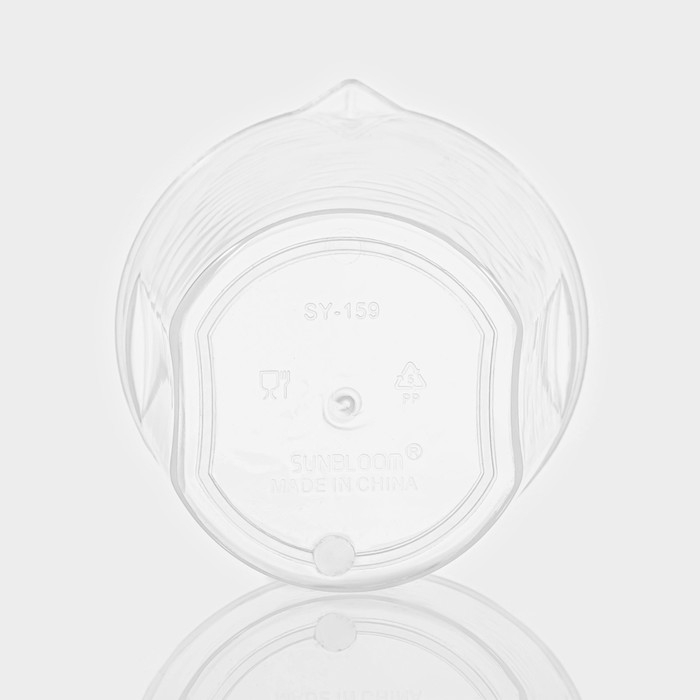 Стакан мерный Доляна, 250 мл, цвет прозрачный Стакан мерный Доляна, 250 мл, цвет прозрачный