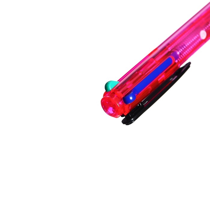 Ручка шариковая автоматическая 0.7 мм, Berlingo Ручка шариковая автоматическая 0.7 мм, Berlingo "Multicolor", микс 4 цвета