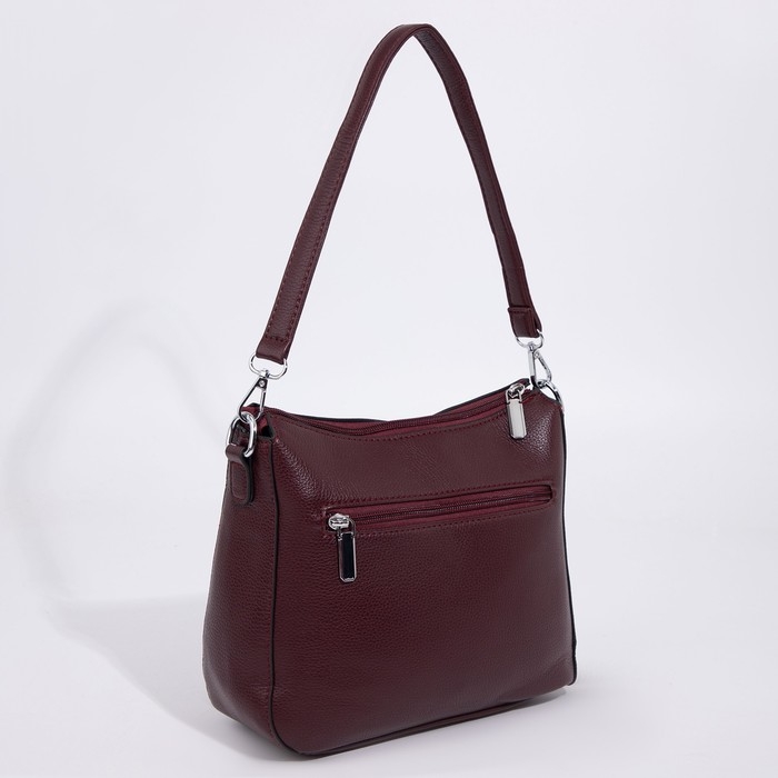 Сумка кросс-боди на молнии, цвет бордовый Сумка кросс-боди на молнии, цвет бордовый