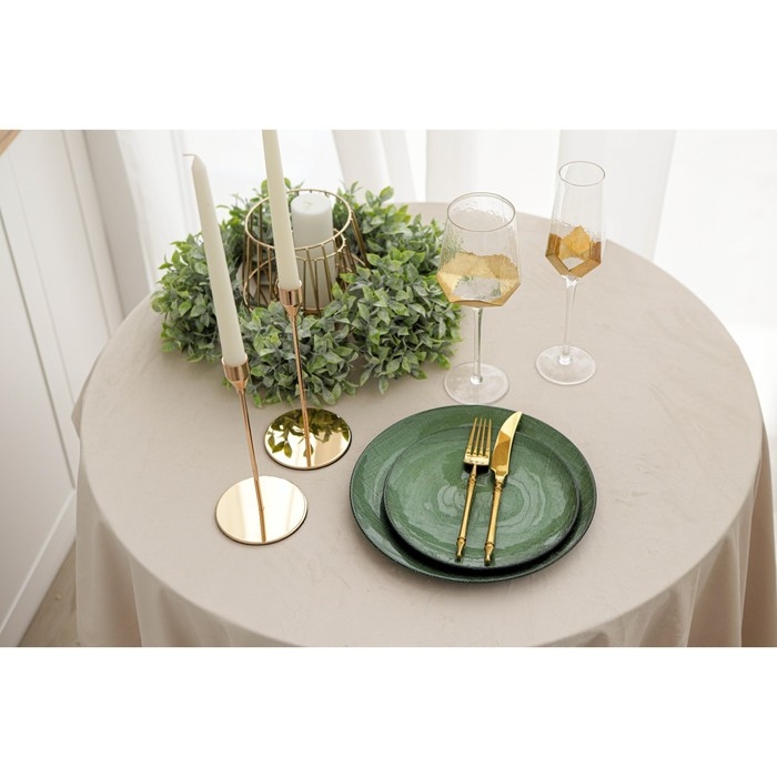 Набор бокалов для шампанского стеклянный Magistro «Дарио», 180 мл, 7×27,5 см, 6 шт, цвет золотой Набор бокалов для шампанского стеклянный Magistro «Дарио», 180 мл, 7×27,5 см, 6 шт, цвет золотой