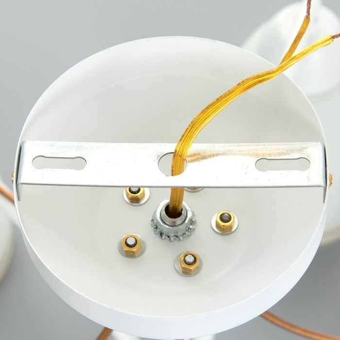 Люстра Люстра "Фрэнликс" 5хЕ27 40Вт белый 54х54х30 см BayerLux