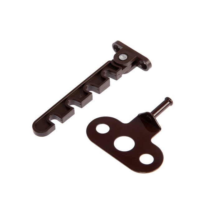 Ограничитель открывания 4-х позиционный, коричневый Ограничитель открывания 4-х позиционный, коричневый