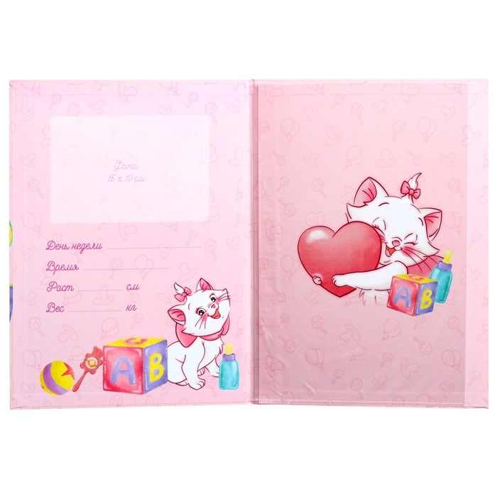 Папка для свидетельства о рождении, 1 файл 21х30 см, Коты Аристократы Папка для свидетельства о рождении, 1 файл 21х30 см, Коты Аристократы