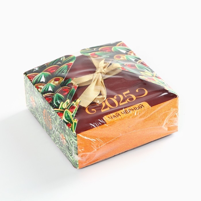 Чай чёрный, в коробке - шкатулке &laquo;Ёлка 2025&raquo; , 20 г.