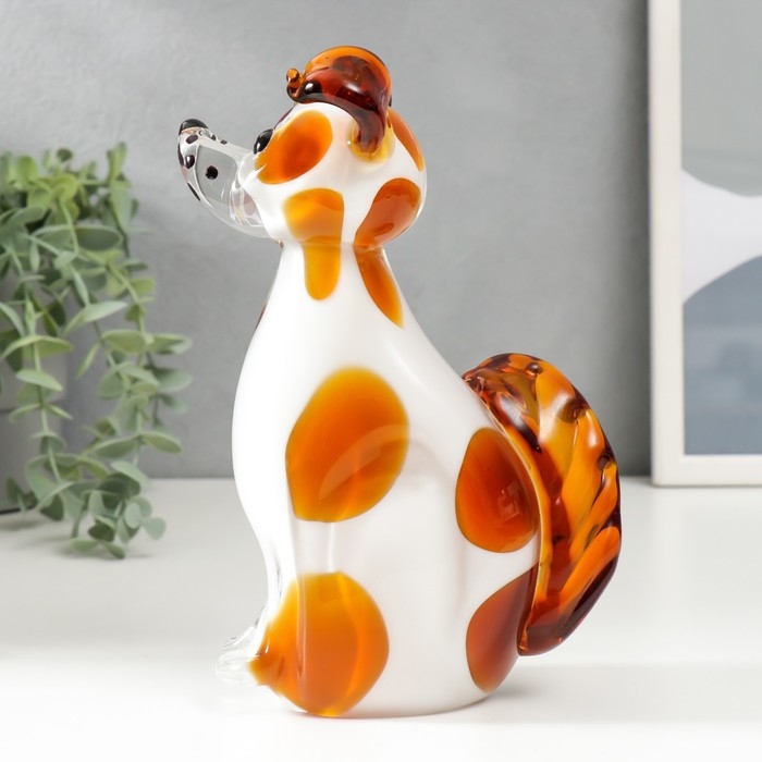 Сувенир стекло Сувенир стекло "Щенок" 19х12 см