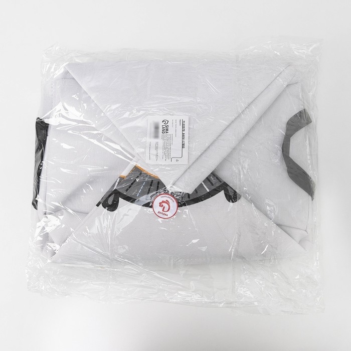 Корзина бельевая текстильная Доляна «Тигра», с ручками, 38×27×37 см Корзина бельевая текстильная Доляна «Тигра», с ручками, 38×27×37 см