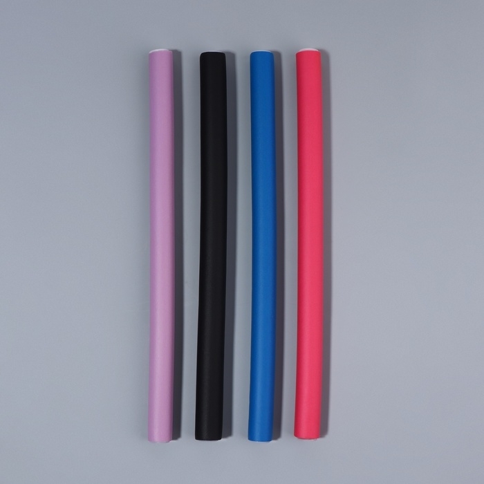 Бигуди «Бумеранг», d = 1,5 см, 24 см, 6 шт, цвет МИКС Бигуди «Бумеранг», d = 1,5 см, 24 см, 6 шт, цвет МИКС