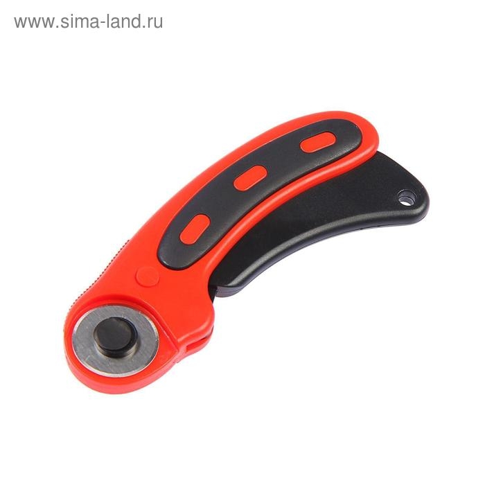 Дисковый нож ЛОМ, пластиковый корпус, лезвие-ролик, 28 мм + ПОДАРОК лезвия-ролики - 3 шт. Дисковый нож ЛОМ, пластиковый корпус, лезвие-ролик, 28 мм + ПОДАРОК лезвия-ролики - 3 шт.