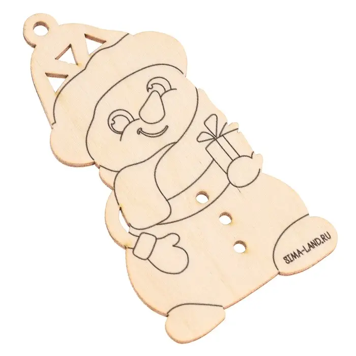 Заготовки для творчества на новый год &laquo;Снеговики&raquo;