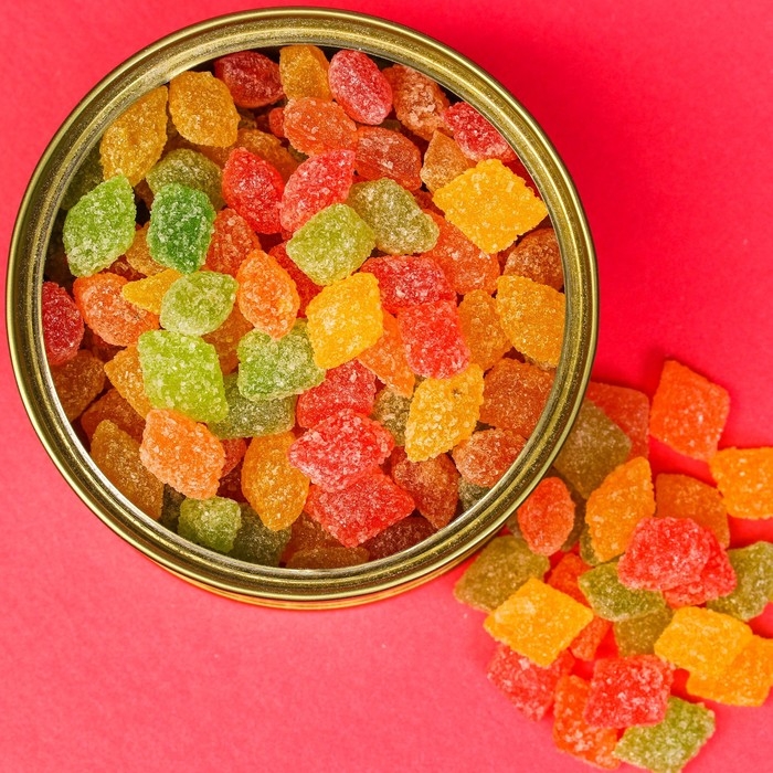 Монпансье &laquo;Детка. 8 марта&raquo;, карамель леденцовая в консервной банке, 140 г