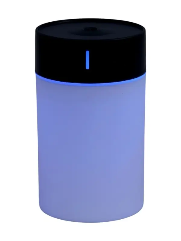 Увлажнитель воздуха Luazon HM-1, ультразвуковой, 260 мл, с подсветкой, 2 Вт, портативный, серый