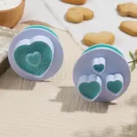 Набор плунжеров кондитерских «Любовь», 2 шт, цвет МИКС Набор плунжеров кондитерских «Любовь», 2 шт, цвет МИКС