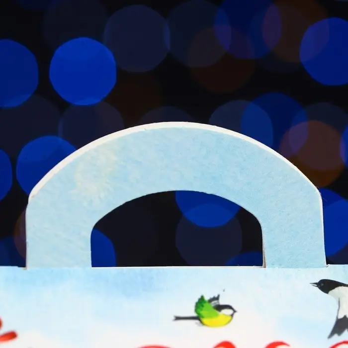 Подарочная коробка «Ярмарка» , домик 12×12×19 см