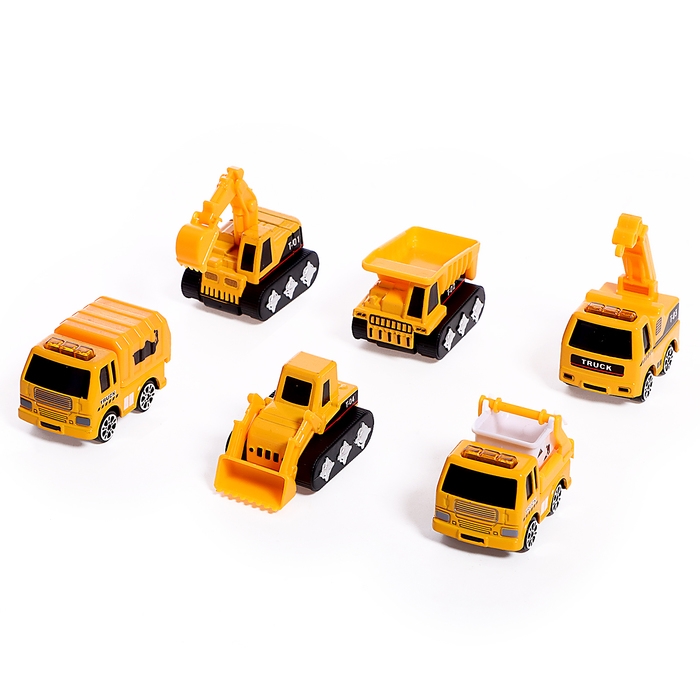 Набор металлических машинок «Мини», 6 штук, цвет МИКС Набор металлических машинок «Мини», 6 штук, цвет МИКС