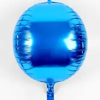 Воздушный шар полимерный 24" "Синий"