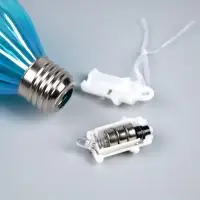 Набор ёлочных шаров &laquo;Северное сияние&raquo;, 3 шт., d=7 см, 3 LED, от батареек AG13&times;9, свечение тёплое белое