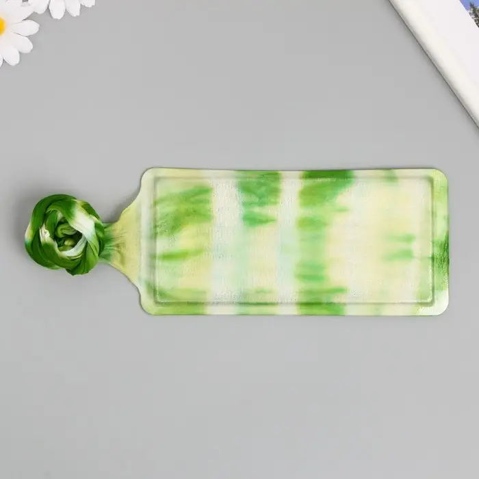 Капрон для цветов двухцветный Капрон для цветов двухцветный "Бело-зелёный" 50 см