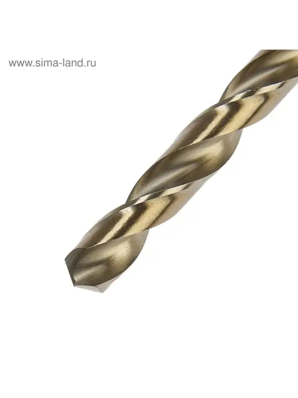 Сверло по металлу ТУНДРА, HSS-Co (5% кобальта), цилиндрический хвостовик, 9 мм