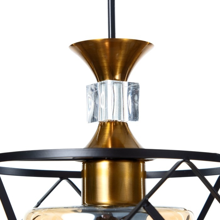 Светильник BayerLux Светильник BayerLux "Куара" E27 40Вт черный 28х28х19-119 см