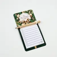 Набор магнитов «С Новым годом» с блоком и карандашом 4 шт. Набор магнитов «С Новым годом» с блоком и карандашом 4 шт.