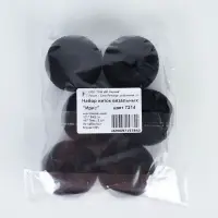 Нитки вязальные "Ирис" 150м/25г 100% мерсеризованный хлопок Набор 6шт (7214)