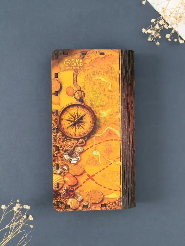 Купюрница подарочная &laquo;Тайное сокровище&raquo;, 17&times;8.5 см