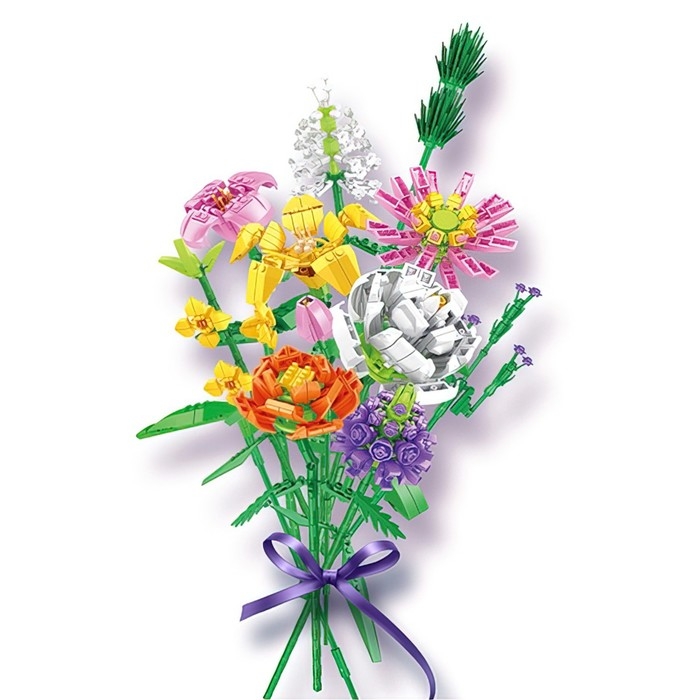 Конструктор Букет «Любимый», 900 деталей Конструктор Букет «Любимый», 900 деталей