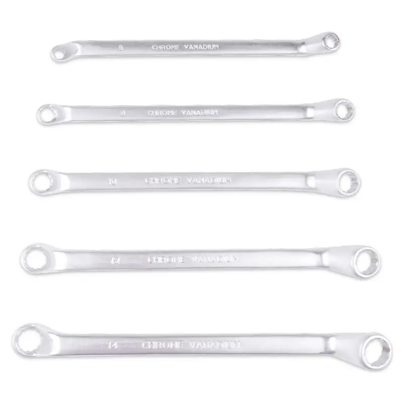 Набор ключей гаечных накидных изогнутых в сумке (6-27 мм) (10 предметов) AVS K2N10M