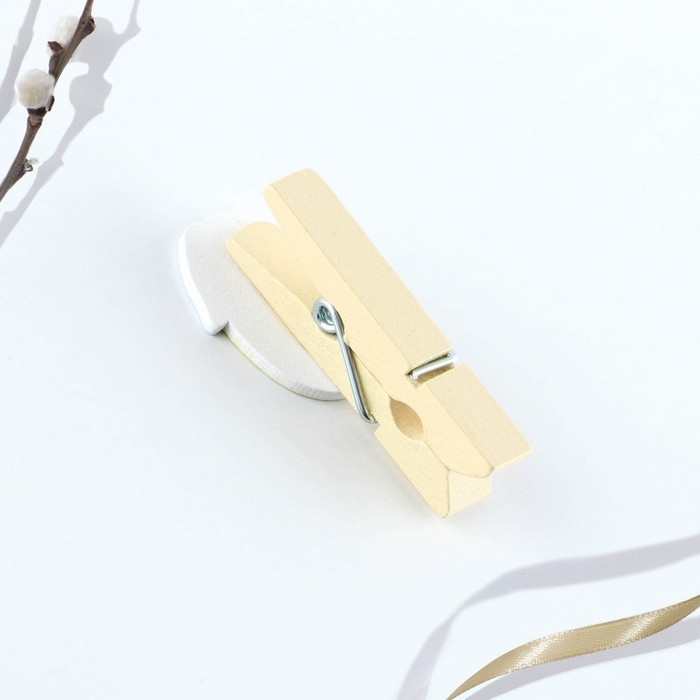 Набор прищепок для украшения вербы «Кролики» на пасху, 10 х 12 см. Набор прищепок для украшения вербы «Кролики» на пасху, 10 х 12 см.