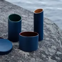 Шкатулка Form Fluid, зеленая