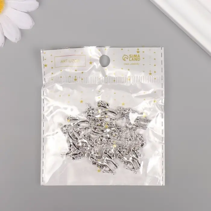 Металлический элемент, декоративная подвеска «Арт Узор. Конь с длинной гривой», серебро, 2×1.6 см Металлический элемент, декоративная подвеска «Арт Узор. Конь с длинной гривой», серебро, 2×1.6 см