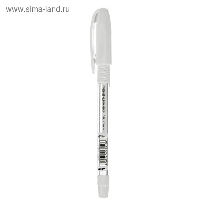 Ручка гелевая Pensan Neon Gel, чернила неоново-белые, узел 1 мм, линия письма 0,5 мм Ручка гелевая Pensan Neon Gel, чернила неоново-белые, узел 1 мм, линия письма 0,5 мм