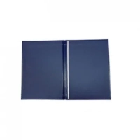 Папка адресная НЕБРАСКА, синий, выклейка диз. бумага, А4