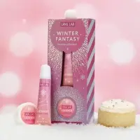 Подарочный набор новогодний Winter Fantasy, бальзам и скраб для губ, URAL LAB