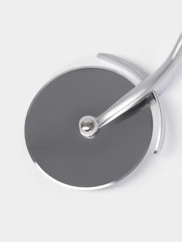 Нож для пиццы и теста Доляна Redline, 17.5 см, d=6.5 см, нержавеющая сталь, красный