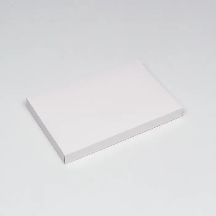 Коробка для 8 + 8 конфет + шоколад, с окном, белая 30&times;19.5&times;3 см