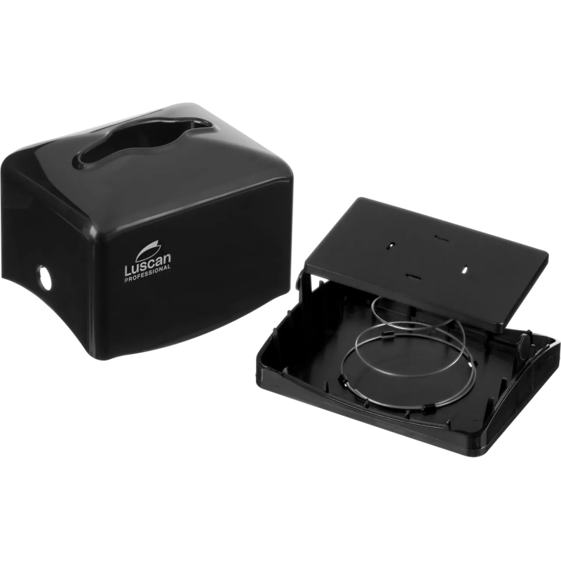 Диспенсер для салфеток Luscan Professional мини черный R-1332B