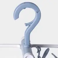 Сушилка для белья подвесная складная, 12 прищепок, 37&times;11&times;18 см, серая