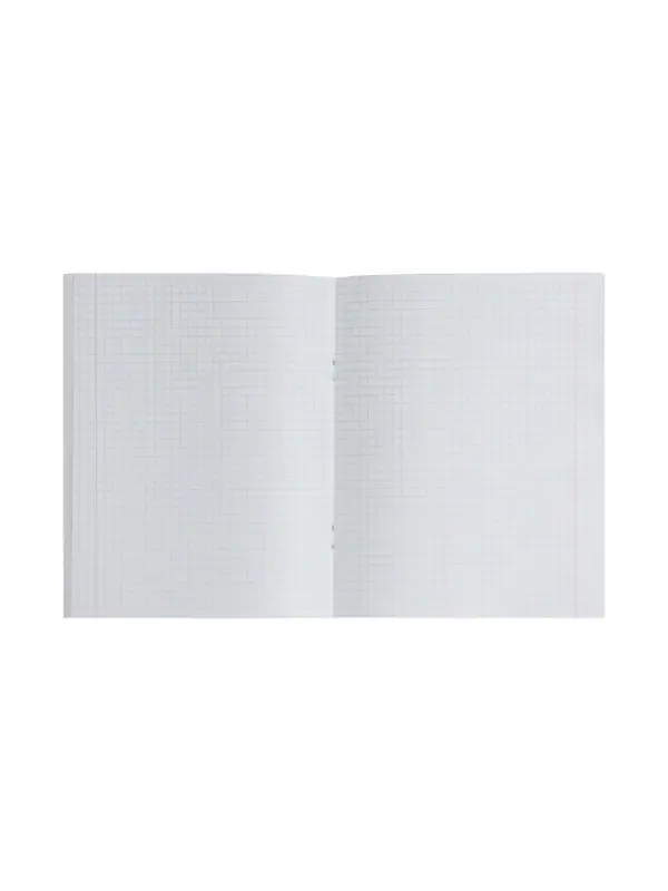 Тетрадь 96 листов в клетку, Calligrata &laquo;Яркие полосы&raquo;, серые листы, МИКС