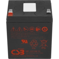 Батарея для ИБП CSB серия HR, HR1221W F2 CSB, 12В/5Ач