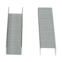 Скобы для мебельного степлера ТУНДРА, закалённые, тип 140, 6 мм, 1000 шт.