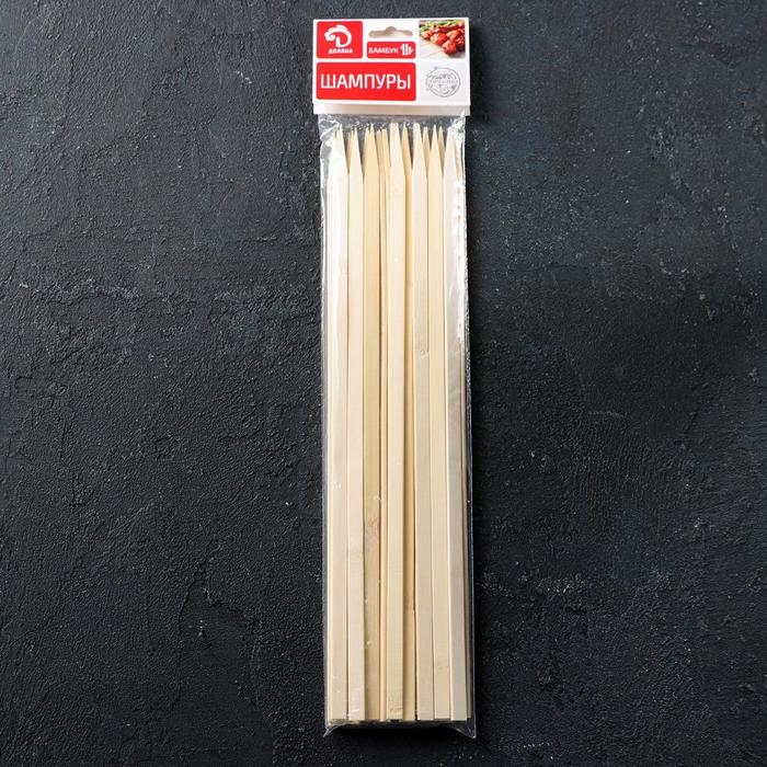 Набор шампуров Доляна, 35 см, 25 шт Набор шампуров Доляна, 35 см, 25 шт