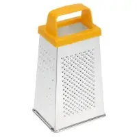 Тёрка Доляна, 4 грани, 11&times;8.5&times;22 см, металл, МИКС