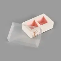 Коробка для 2 конфет с ячейками &laquo;С любовью&raquo;, 10&times;6&times;3 см